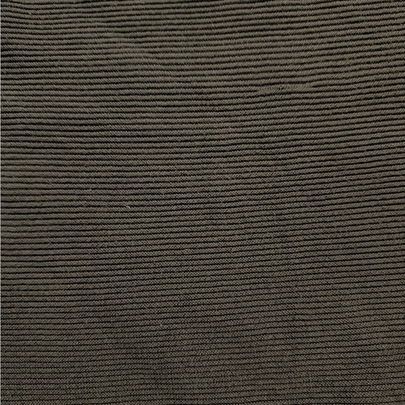 Cyrus Olive Knit Ribbed Sweater - Picture 3 of 4